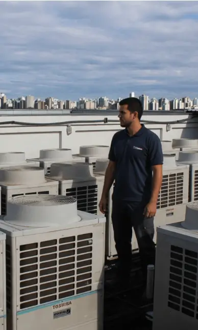 sistema VRF ar condicionado